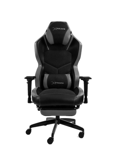 Xprime Tyler Oyuncu Koltuğu Hybrid Kumaş Gri