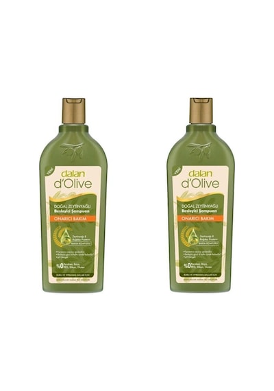 Dalan 2 Adet D Olive Zeytinyağlı Onarıcı Şampuan 400 Ml
