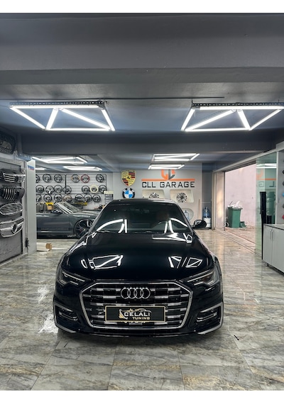 Audi A6 4k 2019 Ve Üzeri Uyumlu S Line Yükseltme Facelift Body Kit Seti Gri Trim -hazır Stok
