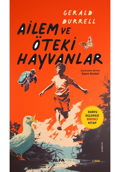 Kuşlar Hayvanlar Ve Hısım Akraba + Tanrıların Bahçesi + Ailem Ve Öteki Hayvanlar + Okuma Sticker'ları