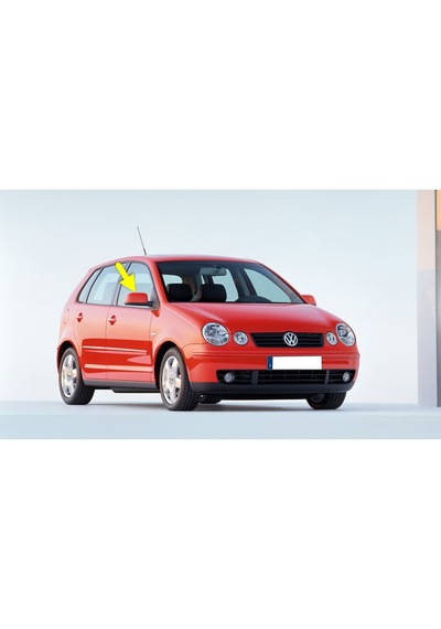 VW Polo 2002-2005 Sağ Dış Dikiz Ayna Kapağı 6Q0857538A