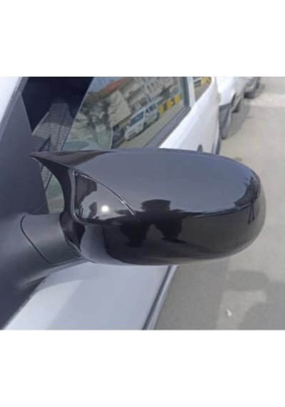 Opel Corsa C Batman Yarasa Ayna Kapağı Piano Black / 2000-2006
