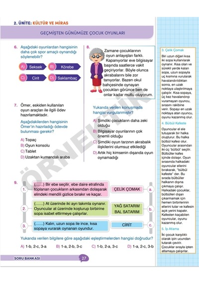 4. Sınıf Ipuçlu Yeni Nesil Soru Bankası 4'Lü Set Dikkat Atölyesi