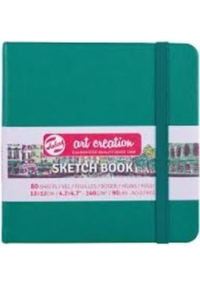 Talens Tac Sk.block Fr.green 12x12 140gr