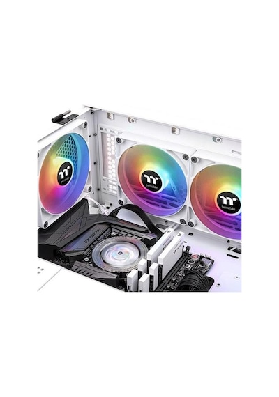 Thermaltake Ct120 Cl-f153-pl12sw-a Beyaz Argb 2x120mm Kasa Fan Kiti