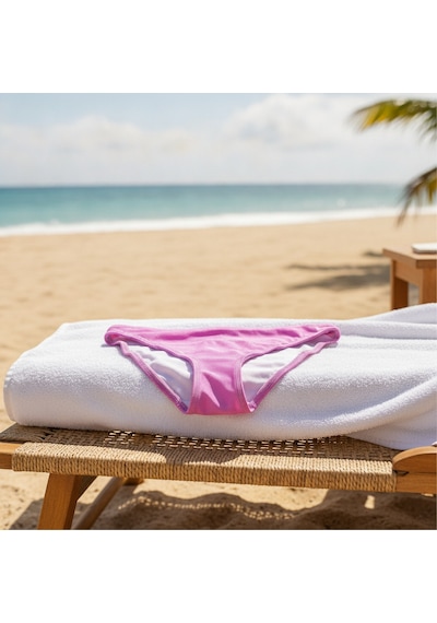 Bonbon Kadın Plaj Giyim Lila Renk Bikini Alt Bb2577 Çok Renkli