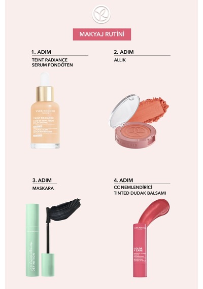 Yves Rocher Cc Nemlendirici Tinted Dudak Balsamı - Nude Pembe
