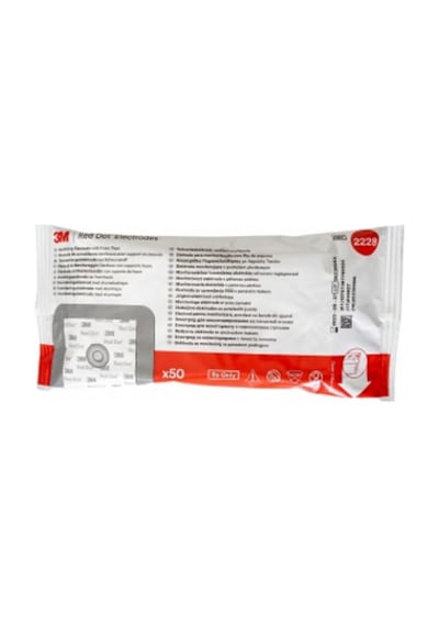 Red Dot 2228 Köpük Ekg Elektrodu - 4cm X 3,3cm - 50'li