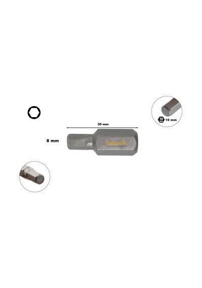 Ceta Form H10 8 X 30mm Allen Bits Uç Cb/2008g