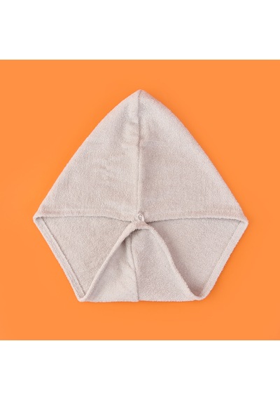 Soft Pamuk Saç Havlusu - Gri - 55x25 Cm Çok Renkli