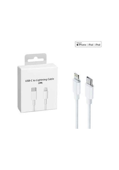 AppleiPhone Uyumlu 11 11 Pro Max Lightning Hızlı Şarj Kablosu 1 Metre