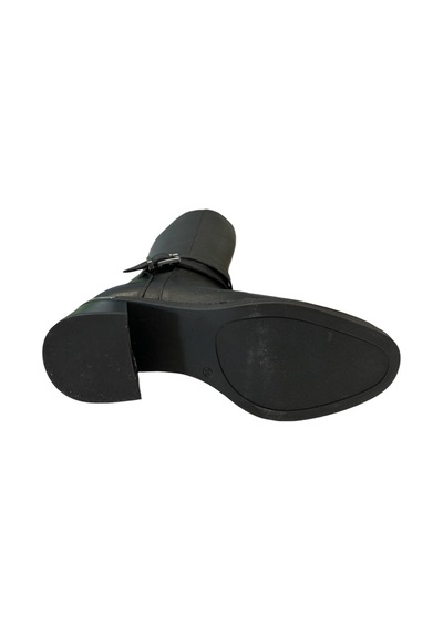 Castle Black Yldz-97900-1 Kadın Hakiki Deri Çizme Siyah Siyah