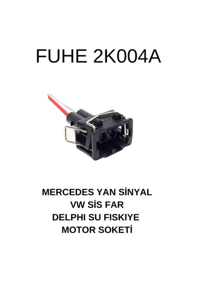 Mercedes Yan Sinyal Vw Sis Far Delphi/ 12185025su Fıskiye Motor Soketi