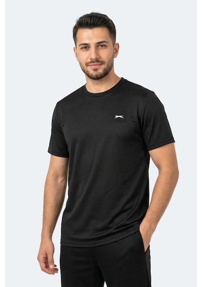 Slazenger Kayda Erkek Siyah Tişört