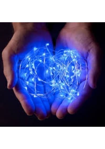 MİKRO PERİ LEDLİ PİLLİ MAVİ LED IŞIK MAVİ PİLLİ IŞIK 10 METRE MAVİ PİLLİ IŞIK MAVİ YILBAŞI AĞACI IŞIĞI MAVİ NOEL AĞACI IŞIĞI Mavi