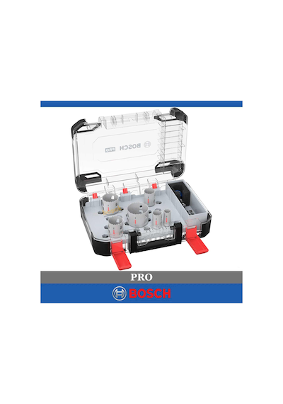 Bosch Pro Pc Multi 9 Parça Panç Testere Seti 22-65 Mm 2608594429