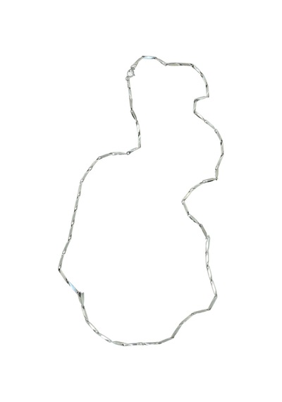 Vıp Suya Denize Dayanıklı Erkek Çelik Kolye - 60 Cm - 25zk006 Gri