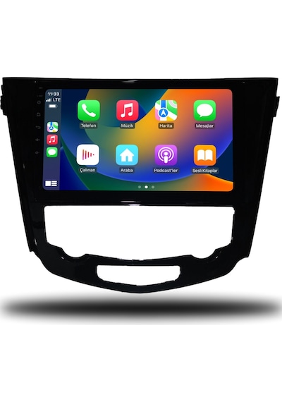 Avaydel Nissan Qashqai Android Carplay Multimedya 2014-2021 Dijital Klima 8GB RAM + 128GB Hafıza + 4 Çekirdek