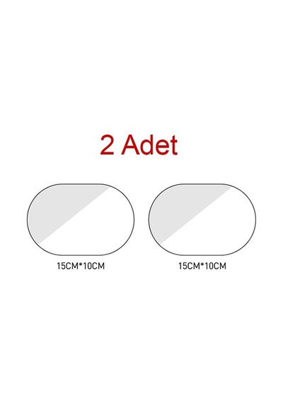 Baseus 135x95 Anti Sis Yağmur Geçirmez Hidrofobik Dikiz Aynası Film 2 Adet
