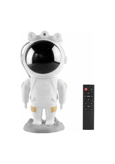 Hubrendy  Projeksiyon Astronot Lamba Speaker Sevimli Astronot Bluetooth Hoparlör