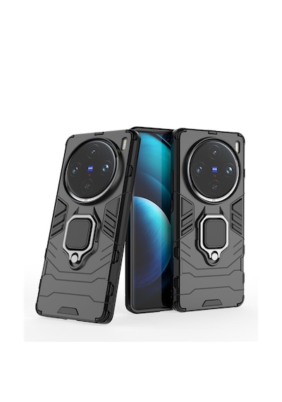 Vivo X100 Pro İçin Batman Yüzük Standlı Kılıf Al3349