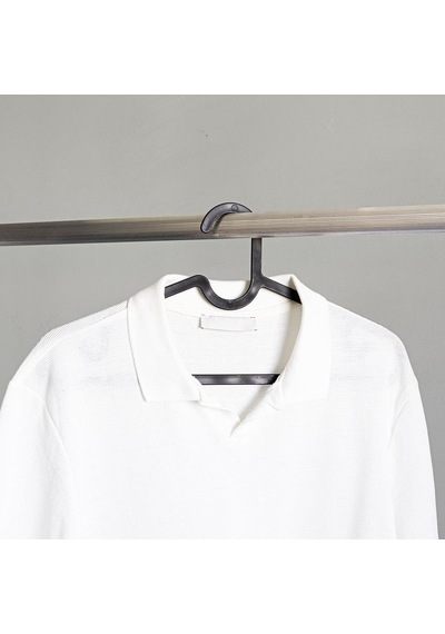 Slim Plastik Elbise Askı 10'lu Çok Renkli