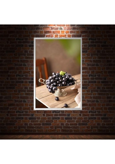 Atlas Sanat Galerisi 20mm Çerçeve, Poliresin, Mat Pvc Kaplamalı, Fotoğraf Puzzle Belge Çerçevesi, Beyaz, 33x48/34x