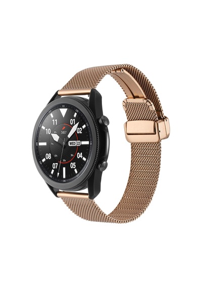Kilifone - Huawei Uyumlu Gt2 46mm - Kordon 22mm Metal Kordon Krd-85