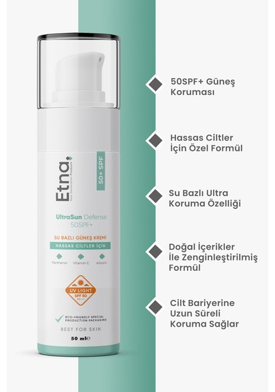 Su Bazlı Güneş Kremi 50spf+ 50ml