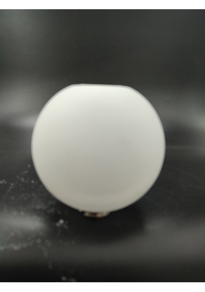 G.9 Ampule Göre,glob Avize Camı.beyaz Renkte Çapı:10.00 Cm Küre.kendinden Dişli. Süt Beyaz Mat Renkte