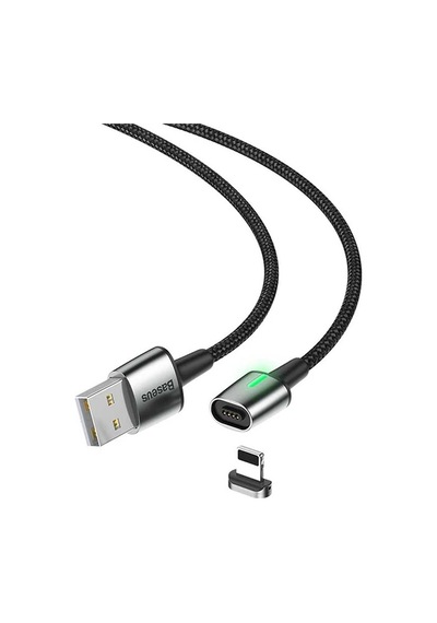 Baseus Zinc Magnetic Usb Kablo Şarj iPhone Uyumlu 14-13-12-11 1metre- 5775