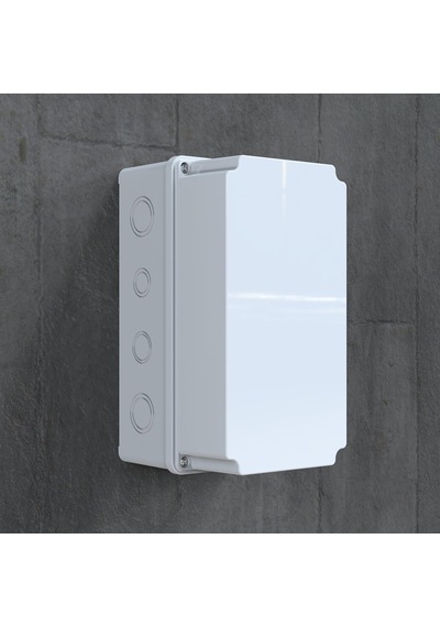 Yavuz Buat Kutusu, Bağlantı Kutusu, Dağıtım Kutusu Ip65 Su Geçirmez 120 X 220 X 120 Mm Muhafaza Kutusu Poli 032-1