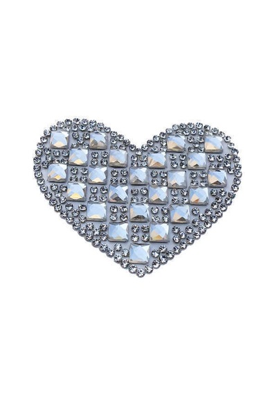 KALP ÜTÜ İLE YAPIŞAN 6.2x4cm (HOT-FIX) 4 ADET