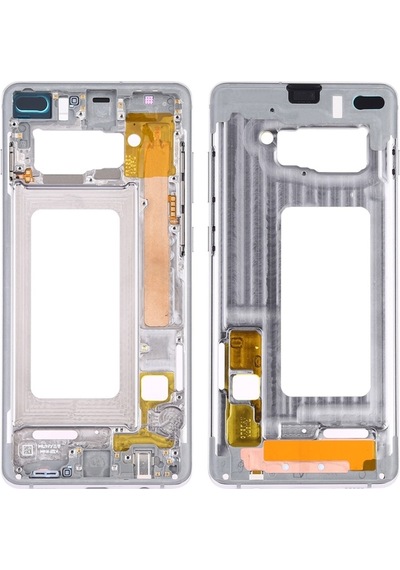 Samsung Galaxy S10+ Uyumlu Yan Tuşlu Orta Çerçeve Çerçeve Plakası