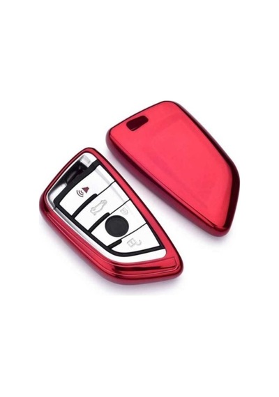 Autokit Bmw Uyumlu Plastık Anahtar Kılıfı G Serisi Kırmızı
