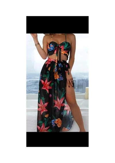 Nisanurtekstil Yüksek Bel Bohemia Mayo Set Üç Parça Çiçek Baskı Bikini Mayo Çok Renkli Çok Renkli Nisanurtekstil Yüksek Bel Bohemia Mayo Set Üç Parça Çiçek Baskı Bikini Mayo Çok Renkli Çok Renkli