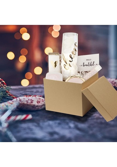 Kapaklı E-ticaret Hediye Kutusu, Kraft Kare Kargo Paketleme Kutus Diğer