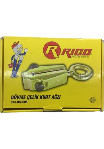 Rico Rc3005 5 Numara Dövme Çelik Kurt Ağzı N11.5281