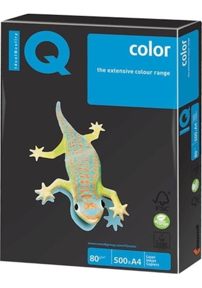 Mondi Iq Ne1341-Og52 Renkli Kağıt A4 80Gr-500 Siyah