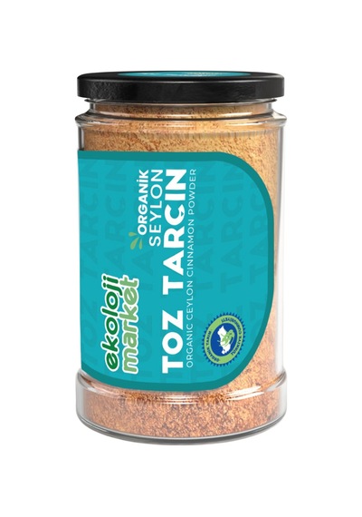4 Adet Ekoloji Market Organik Toz Tarçın Seylon 70 G