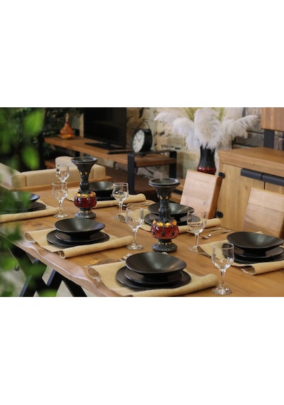 Ntconcept Ntconcept Masif Ağaç Yemek Masası Takımı (437857653)