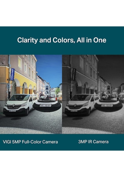 Tp-link Vıgı C250 2.8mm 5mp Full-color Dome Ip Kamera 1/2.7",30fps,fhd,h265+