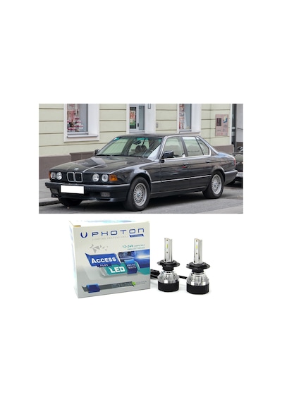 Bmw E32 Led Xenon Kısa Far Ampulü H1 Access Yeni Seri Beyaz