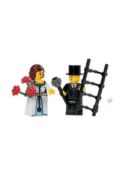 Lego Minifigür Suit Black, Top Hat, Black Legs, Black Eyebrows Twn133a/twn132