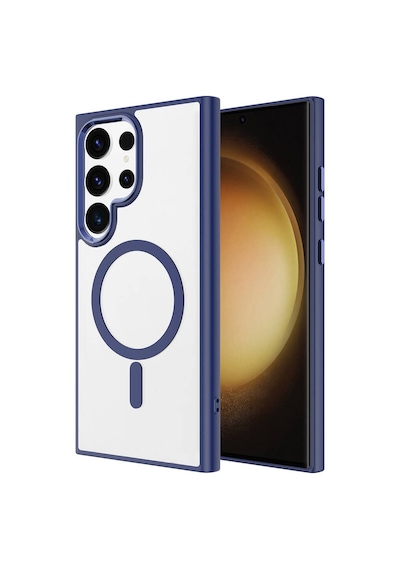 Nihcase Samsung Uyumlu Galaxy S24 Ultra Kılıf Krom Magsafe Tpu Kapak