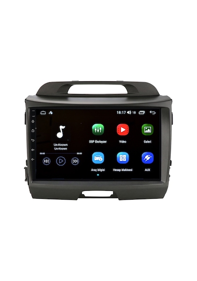 Otolas Kia Sportage Android Multimedya Navigasyon Oto Teyp 4 Gb + 32 Gb 9"