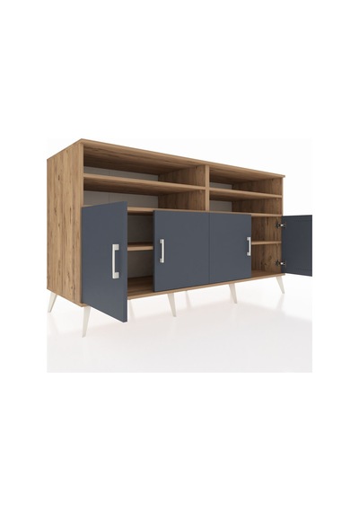 Kronos Konsol 6 Raflı 4 Kapaklı 176x59x99 Çam-antrasit/aytaşı Çam-antrasit/aytaşı Kronos Konsol 6 Raflı 4 Kapaklı 176x59x99 Çam-antrasit/aytaşı Çam-antrasit/aytaşı
