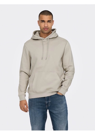 Only & Sons Onsconnor Lıfe Reg Gri Erkek Sweatshirt 22029225