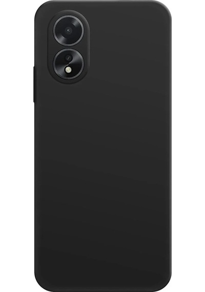 Newface - 101 - Oppo A38 Kılıf First Silikon - Edntrend - - Siyah Sıyah