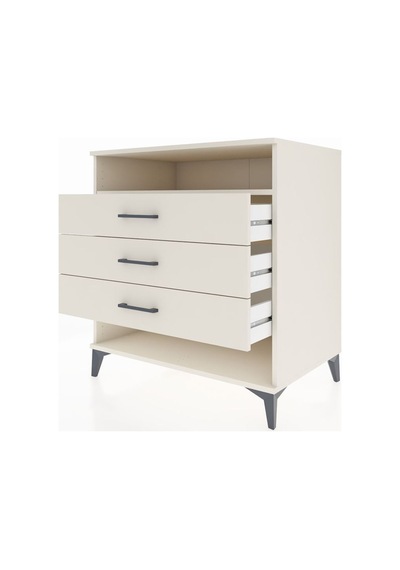 Kronos Şifonyer Tek Raflı 3 Çekmeceli 88x59x96 Aytaşı-aytaşı Aytaşı
